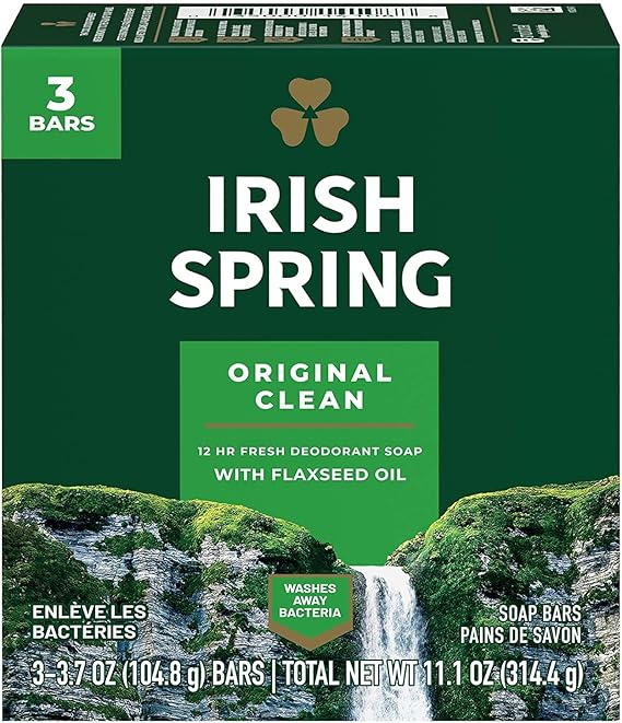 IRISH SPRING BAR ORIGINAL 3PK