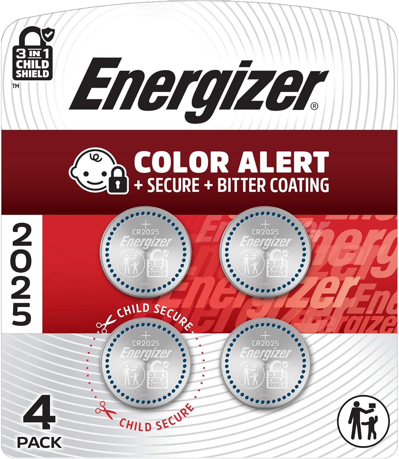 ENERGIZER BATTERIES COIN 3V LITHIUM 4