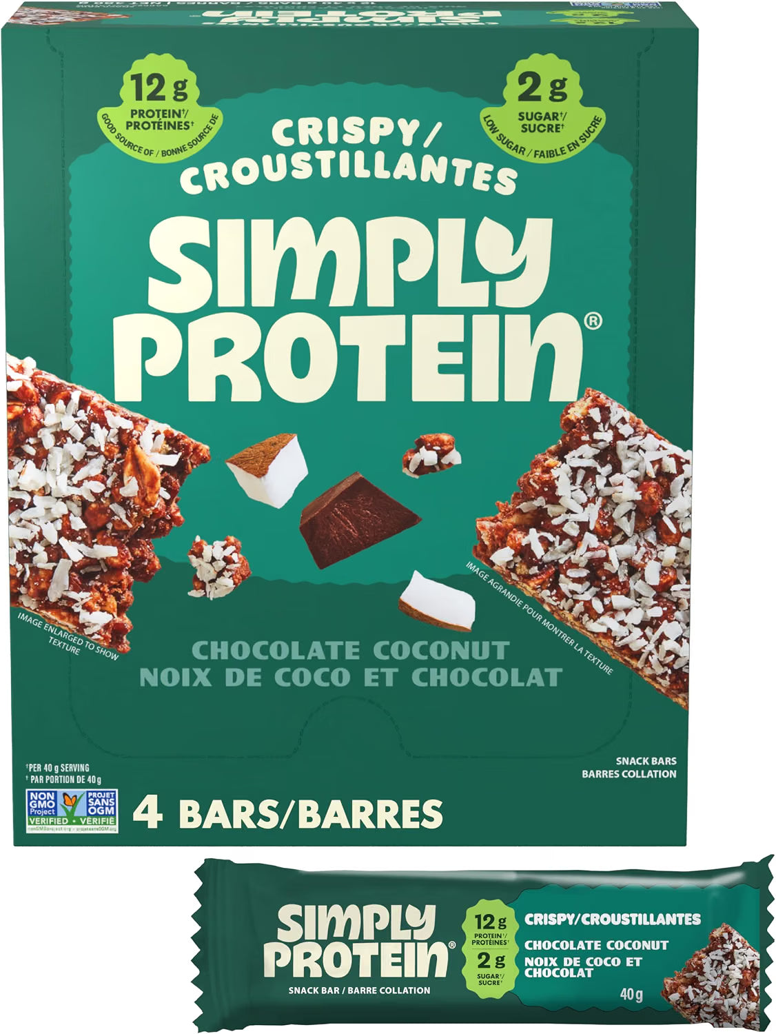 SimplyProtein - Chocolate Coconut - 4pk