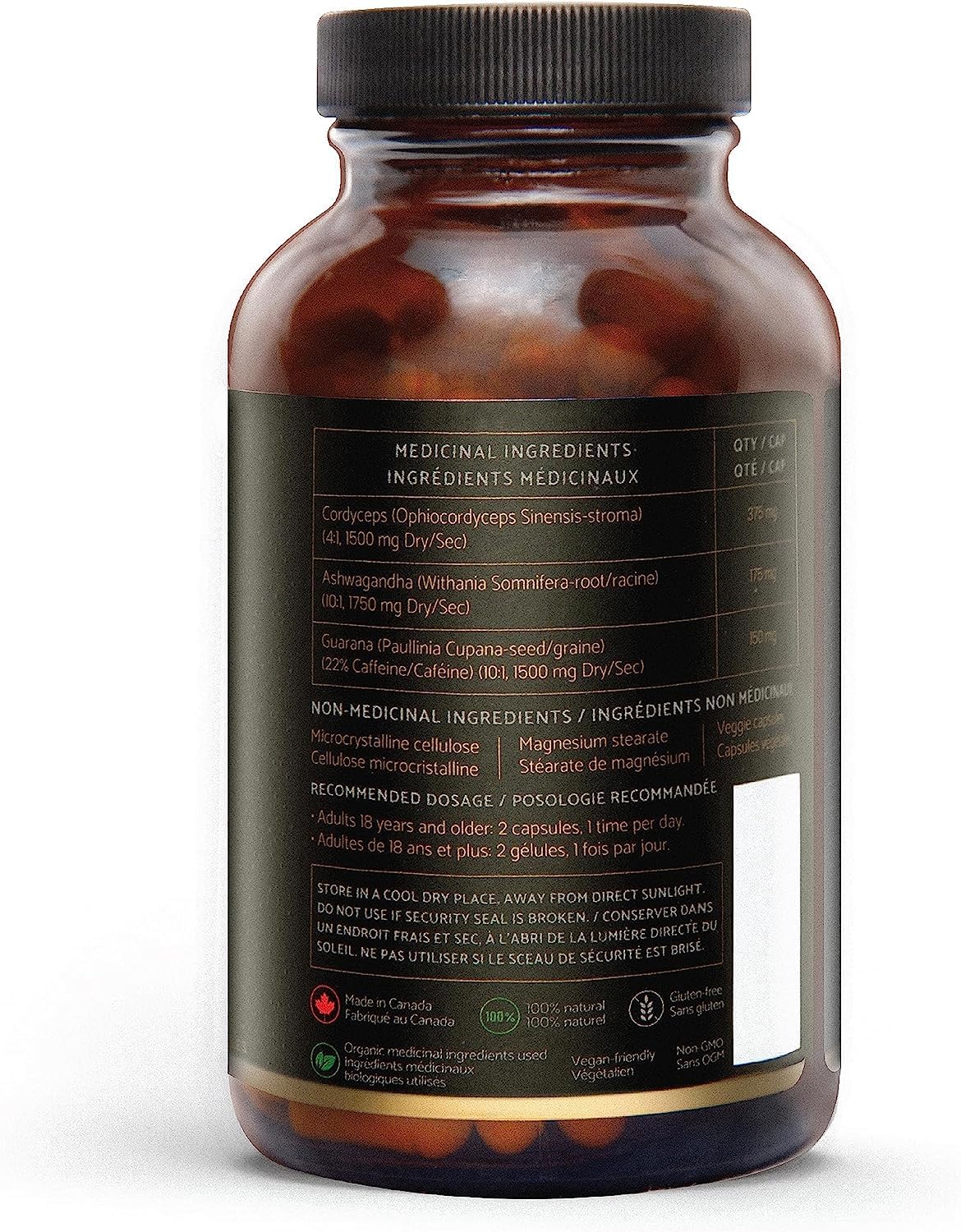 The Sporing Company - MycoVeda Energy - 60 Capsules