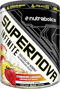 NUTRABOLICS SUPERNOVA INFINITE 20srv STRAWBERRY LEMONADE