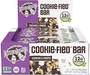 Bucked Up   Cookies & Crème Complete Cookie-Fied Bar, 9 ct