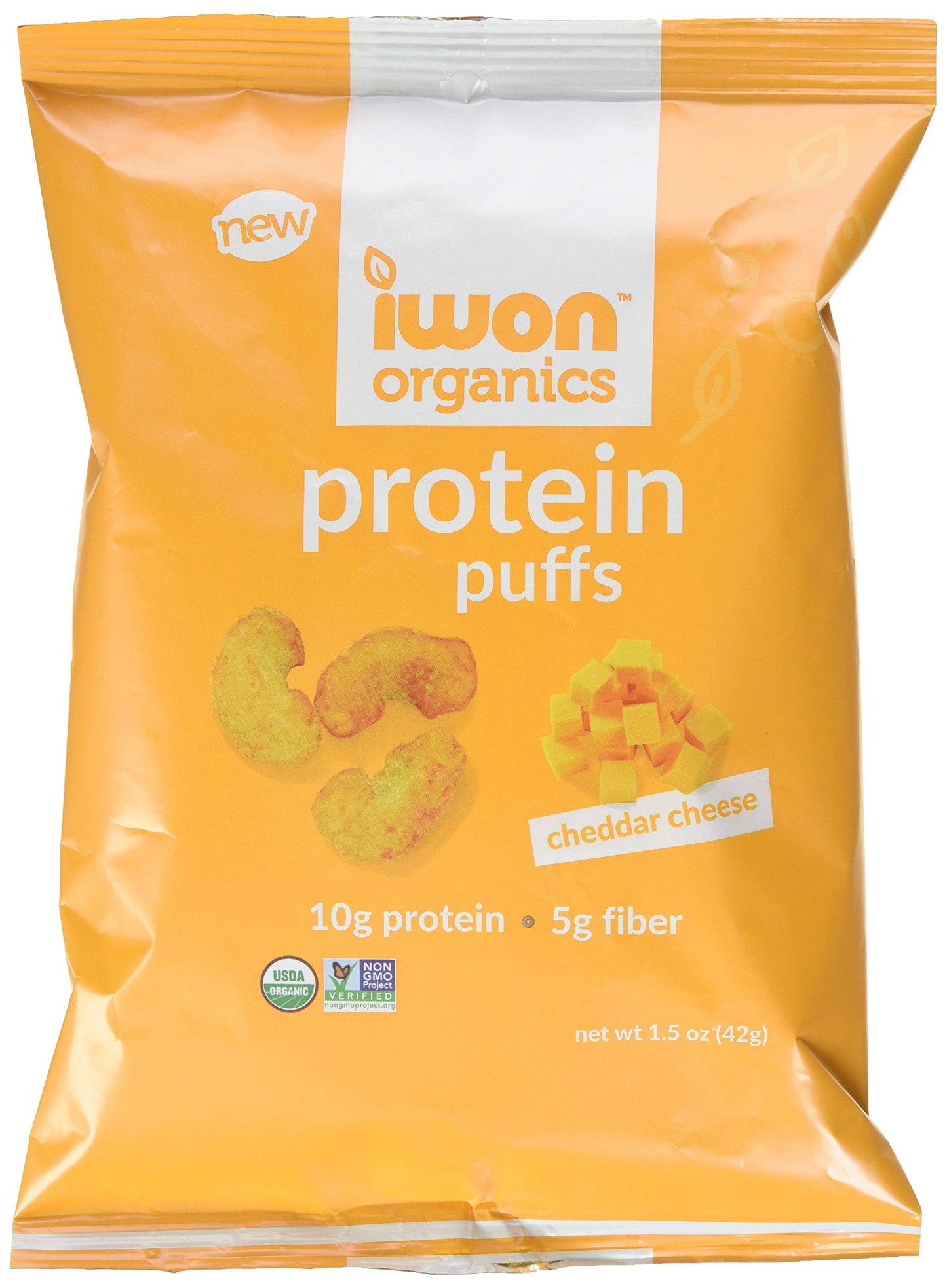 IWON Organics IWON Protein Puffs Cheddar Cheese 42 g