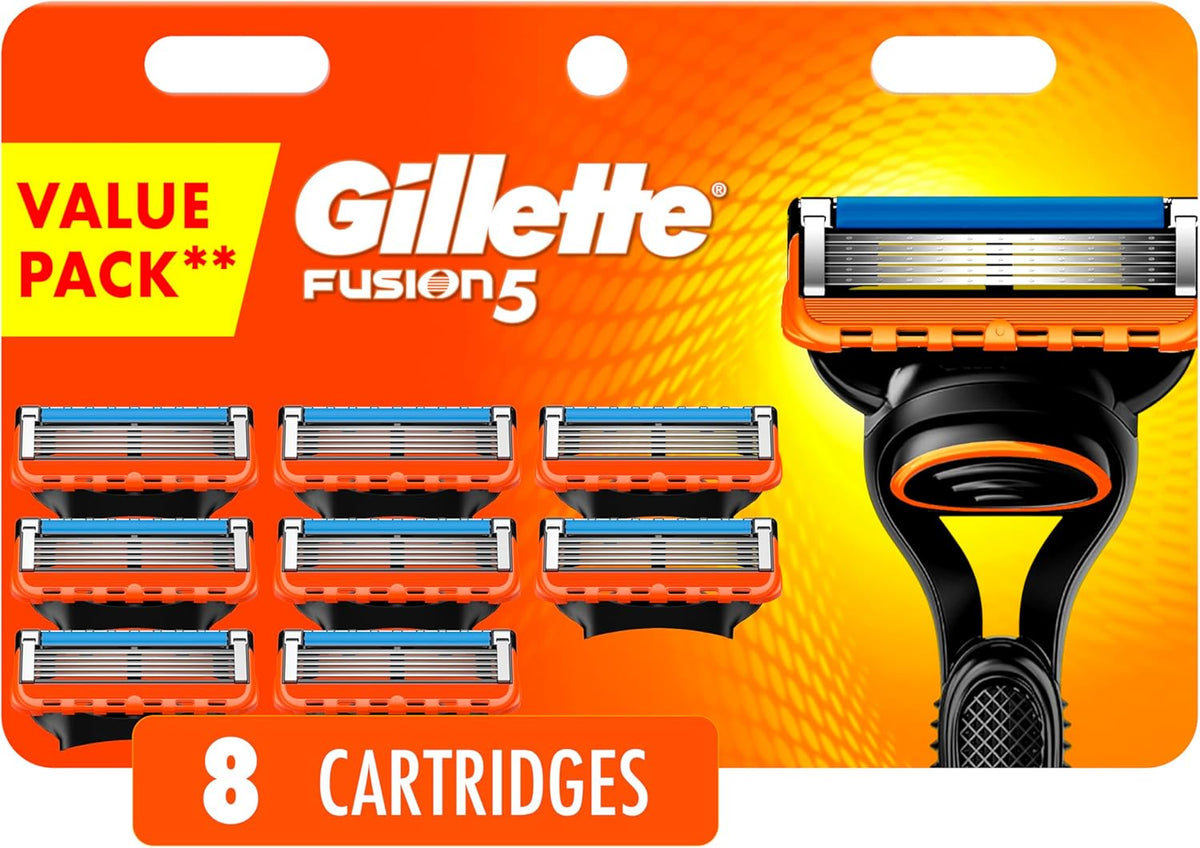 GILLETTE FUSION 5 MANUAL BILLBOARD CARTRIDGES 8