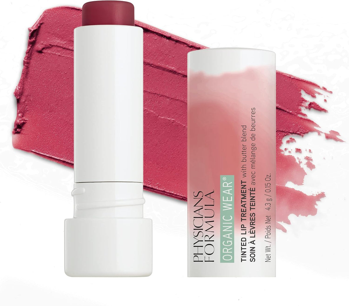 PF ORGANIC WEAR TINTED LIP TREATMENT BERRY ME pack of 2