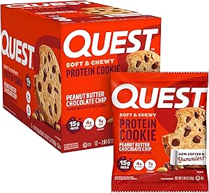 Quest Quest Cookie, PB Chocolate Chip 12/box