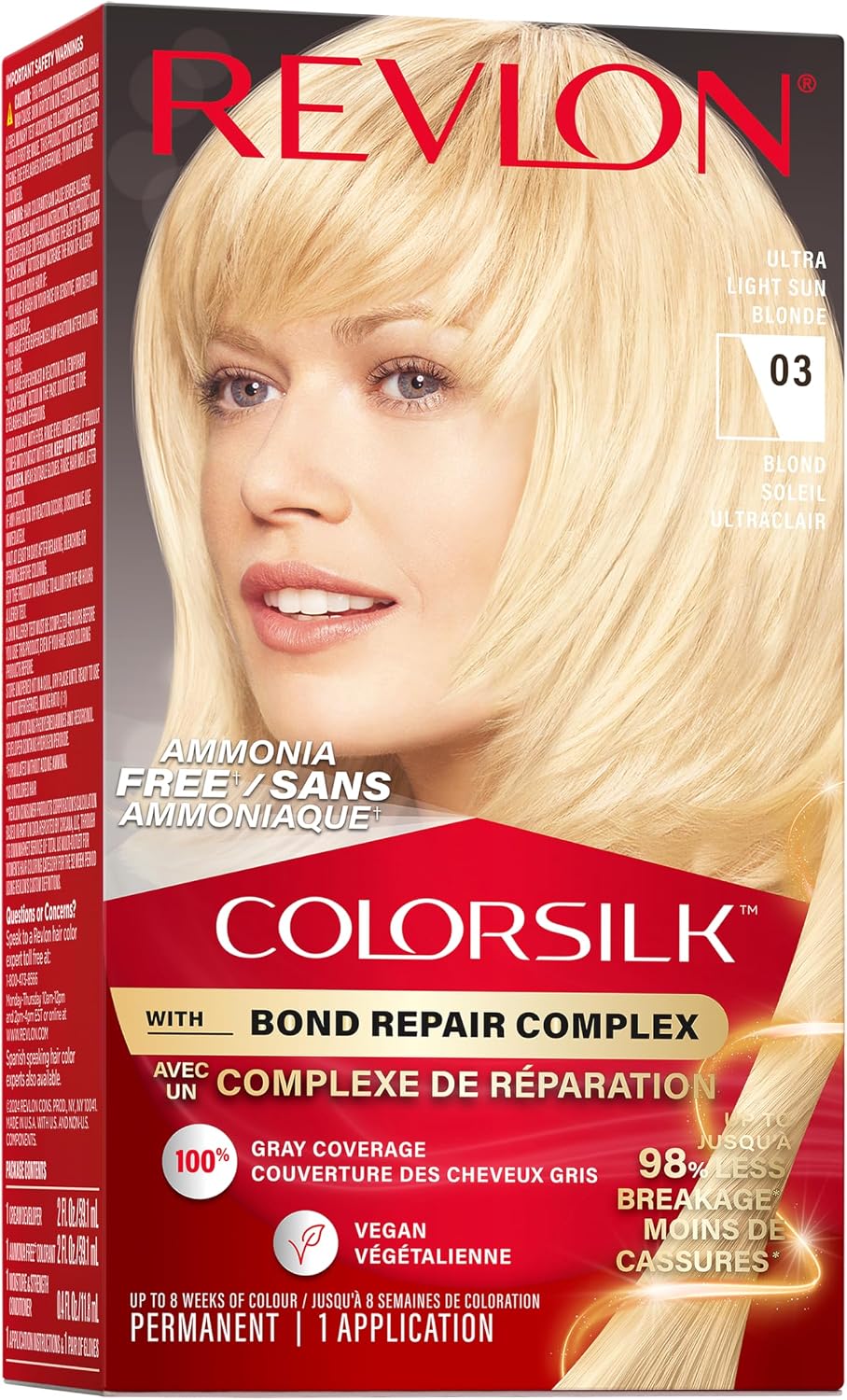 REVLON COLORSILK BOND REPAIR SUN BLONDE