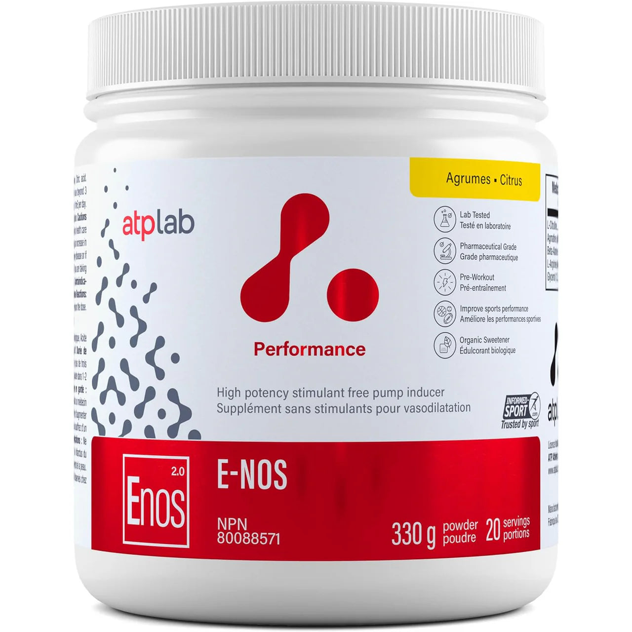 ATP E-Nos (Citrus) 330g