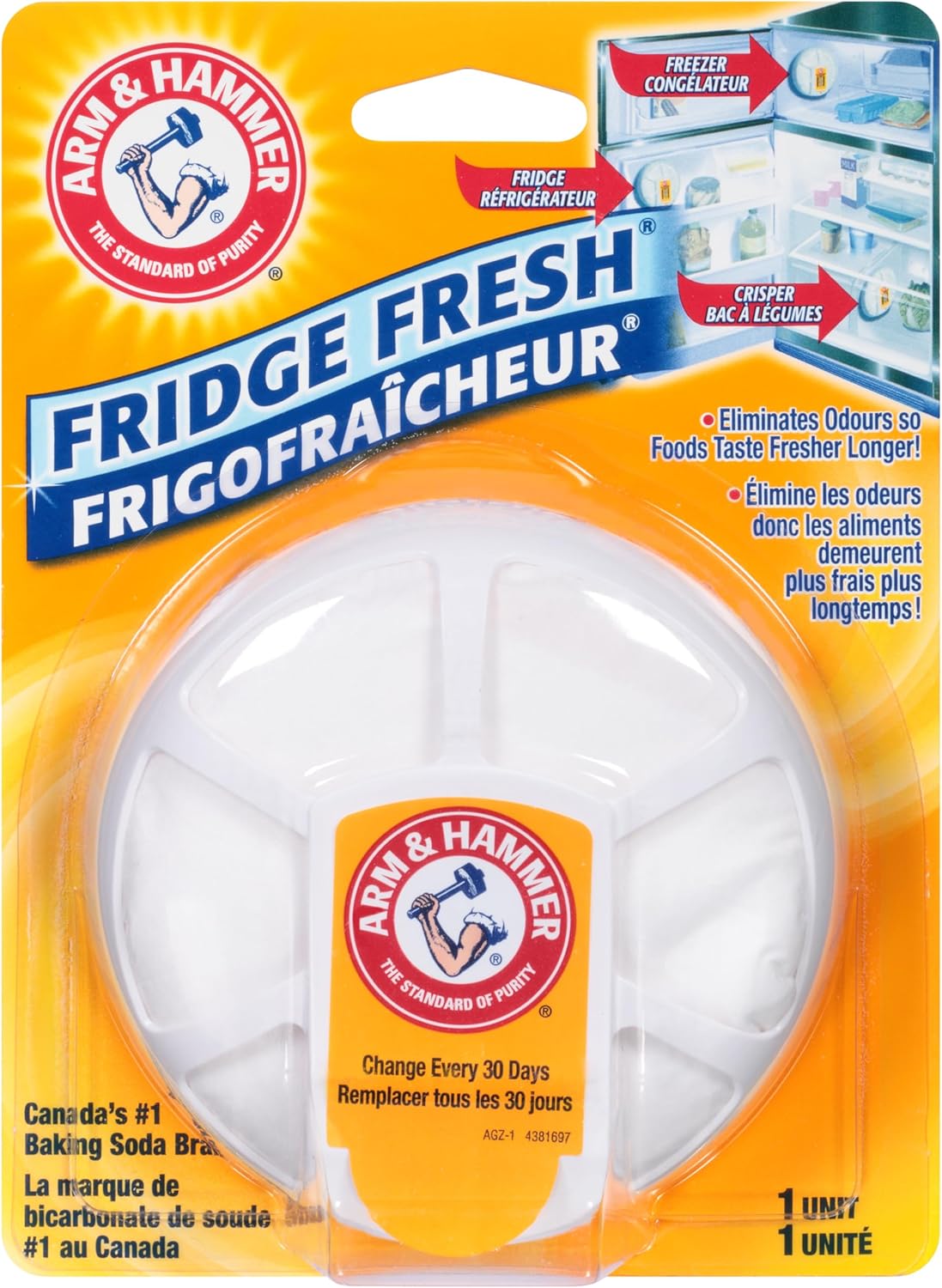 ARM&H FRIDGE FRESH 1 pack of 8