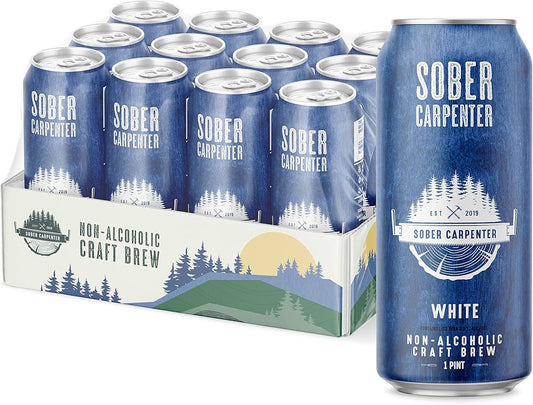Sober Carpenter NA Beer - White 12 x 473ml