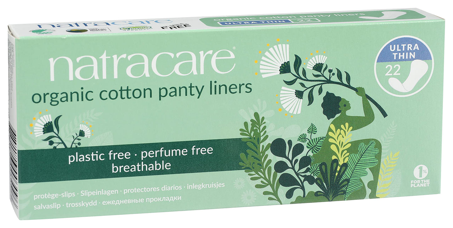 NATRACARE    Natural Panty Liners    NATRACARE    Natural Panty Liners    Org CottonPantyLinerUltraThin 22ct