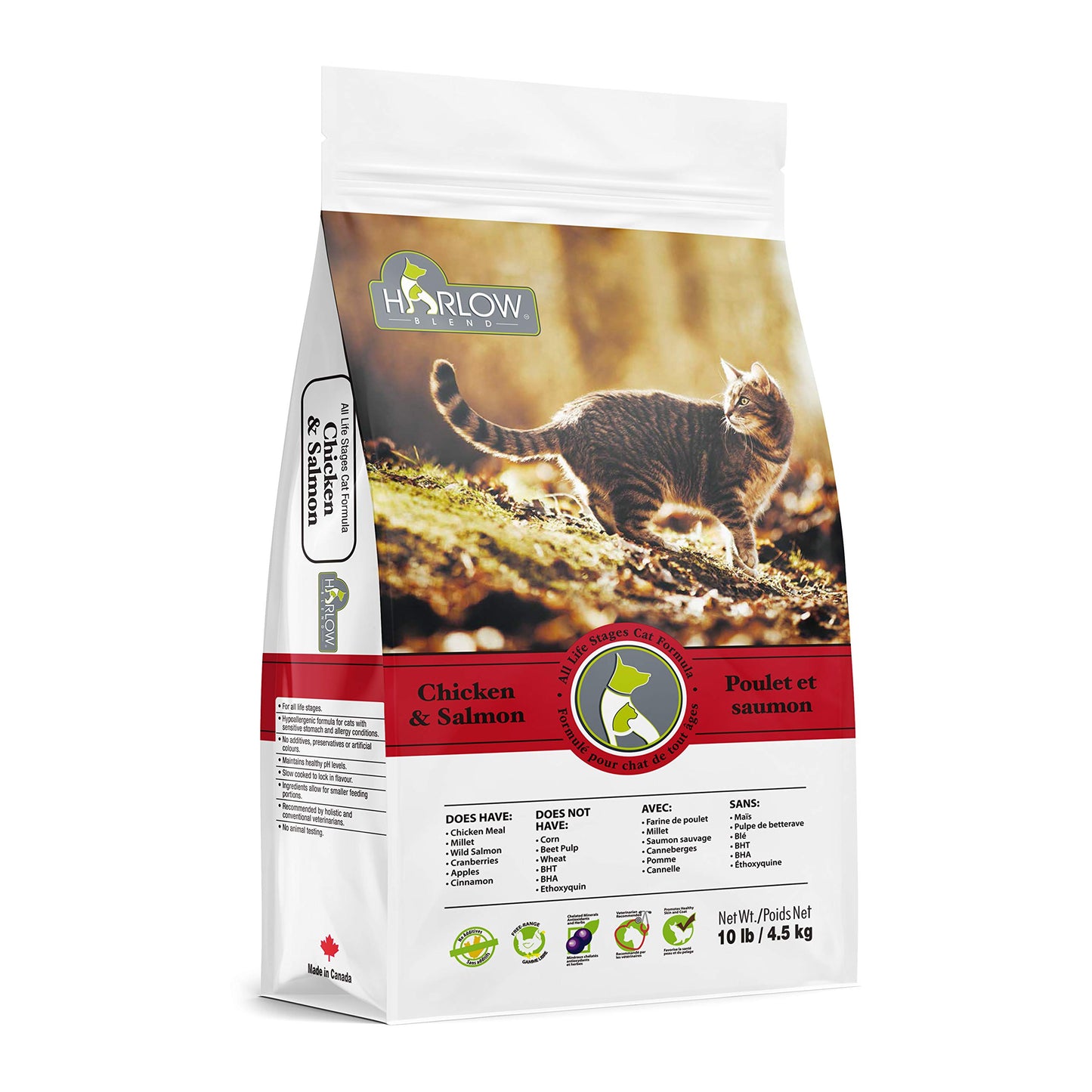 HARLOW BLEND Chicken & Salmon Cat 4.5kg