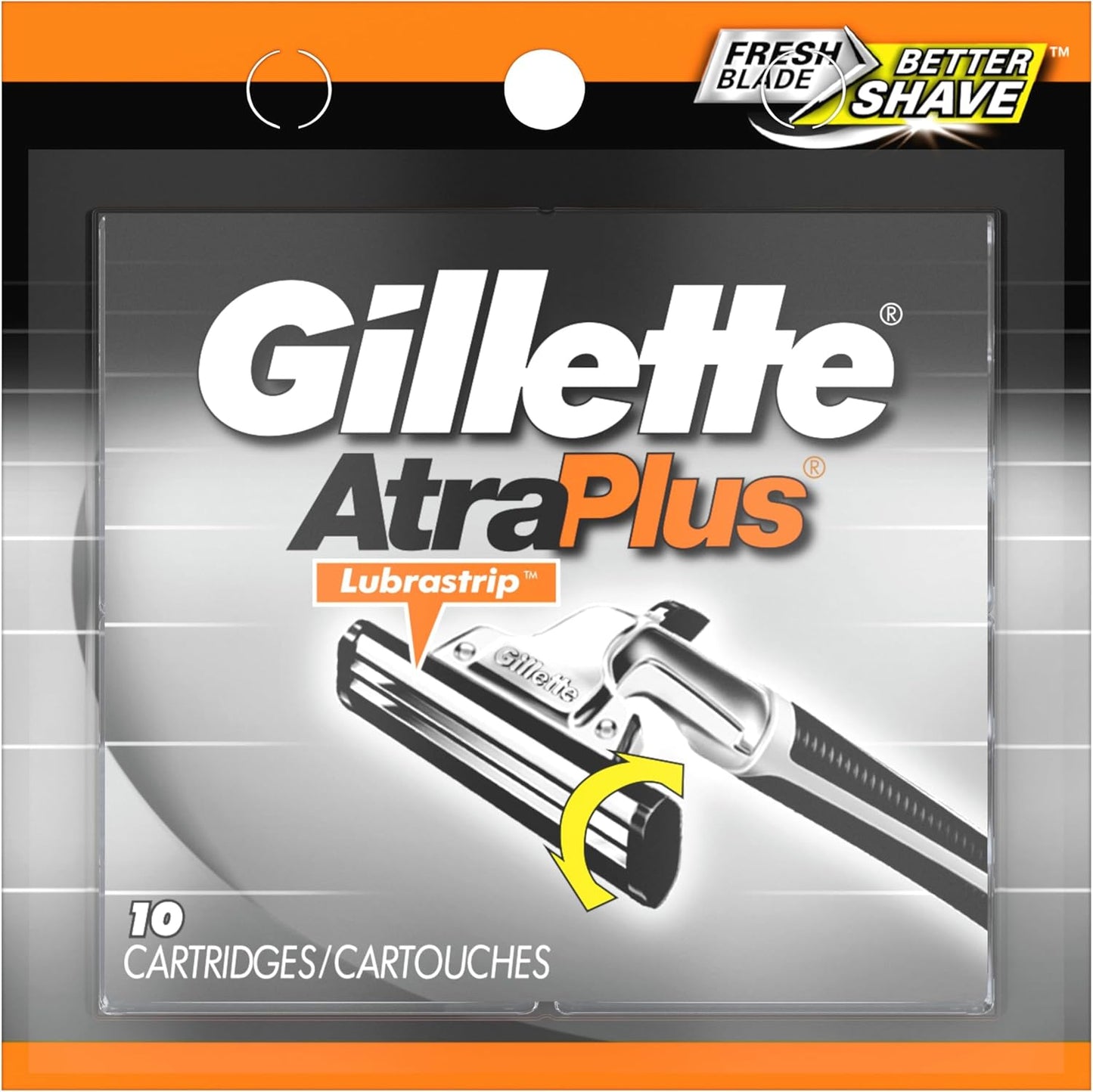 GILLETTE ATRA PLUS BLADES 10