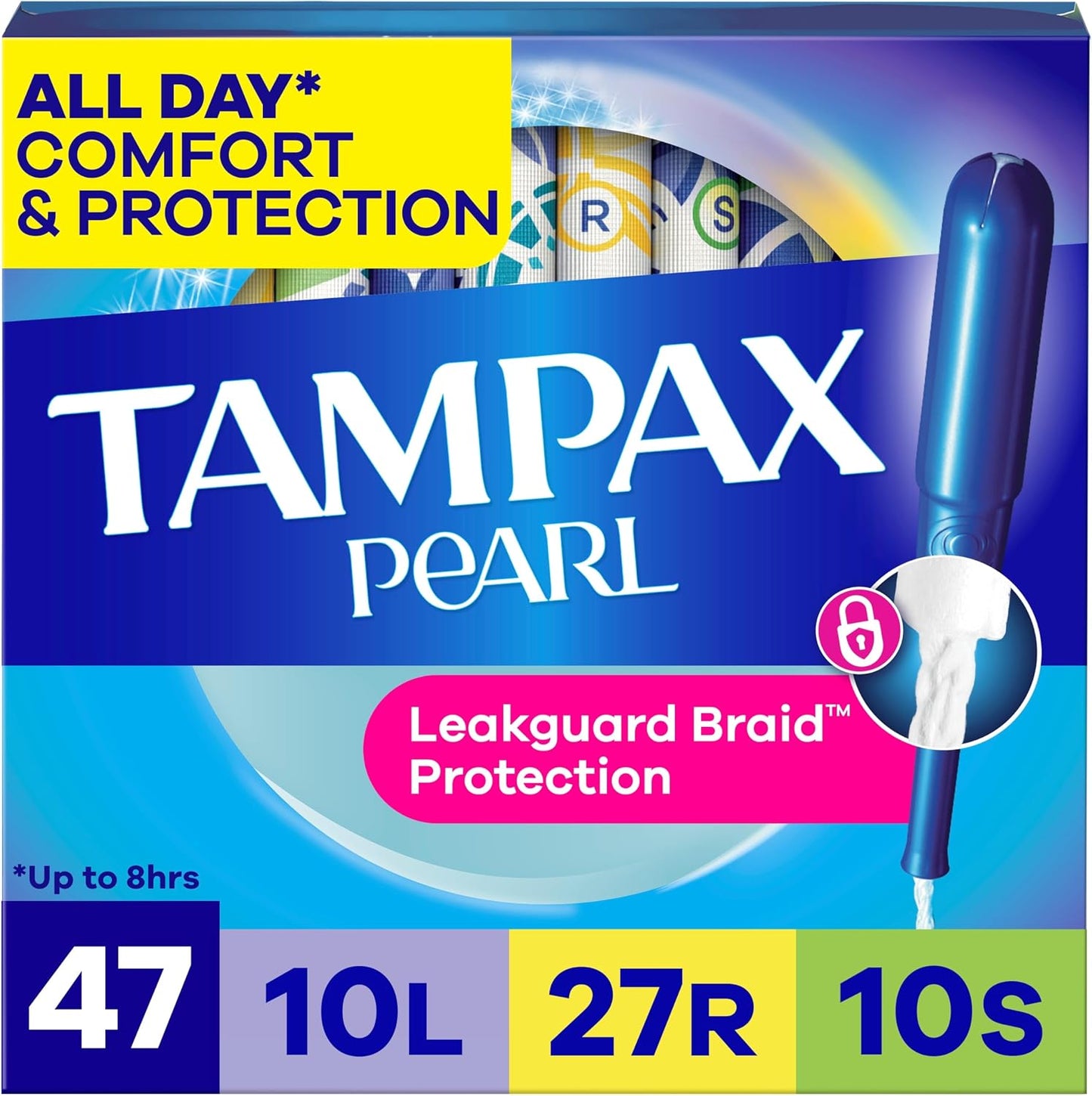 TAMPAX PEARL LIGHT+REG+SUP UNSCENTED 47