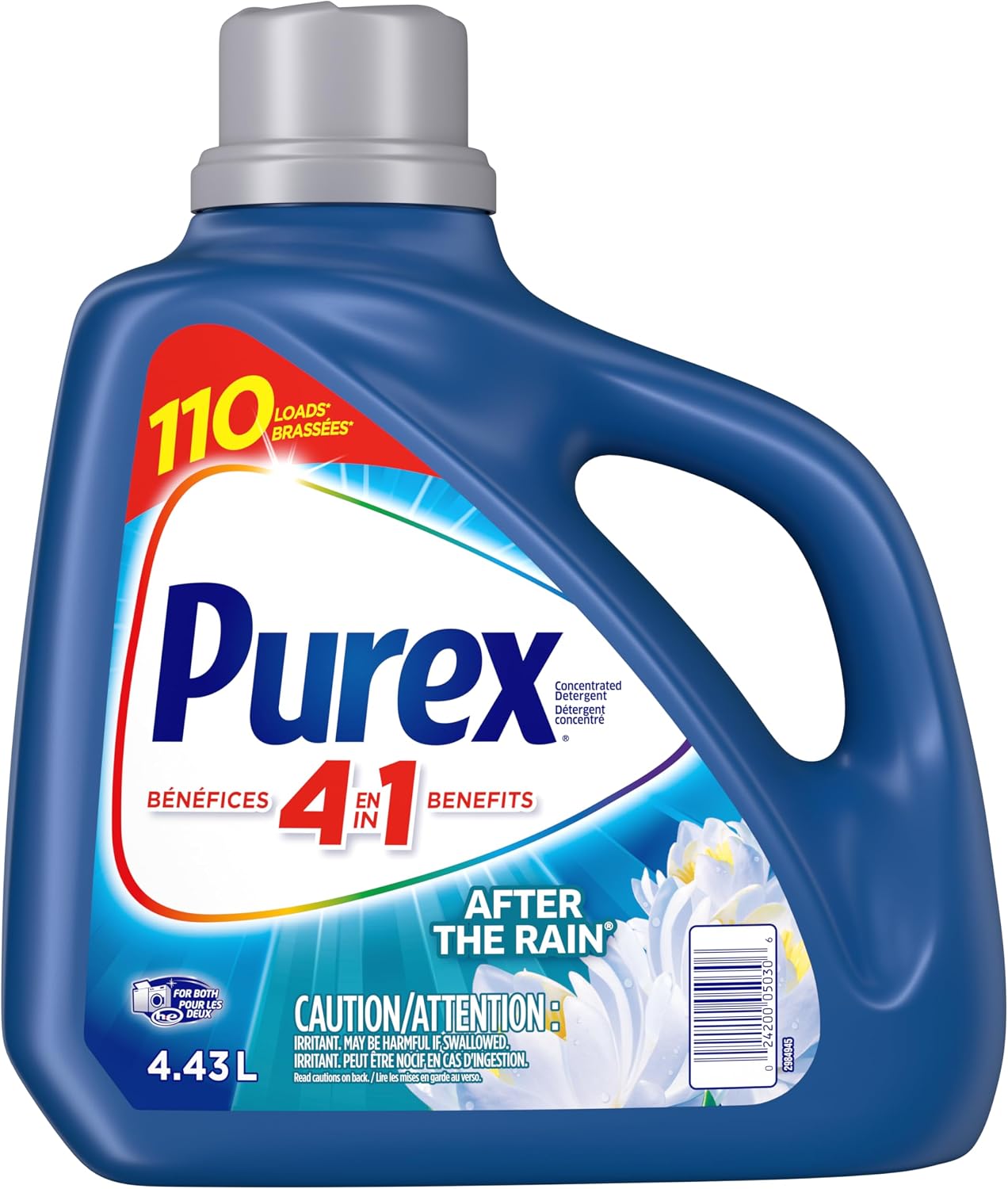 PUREX DETERGENT LIQ AFTER THE RAIN 4.43L pack of 4