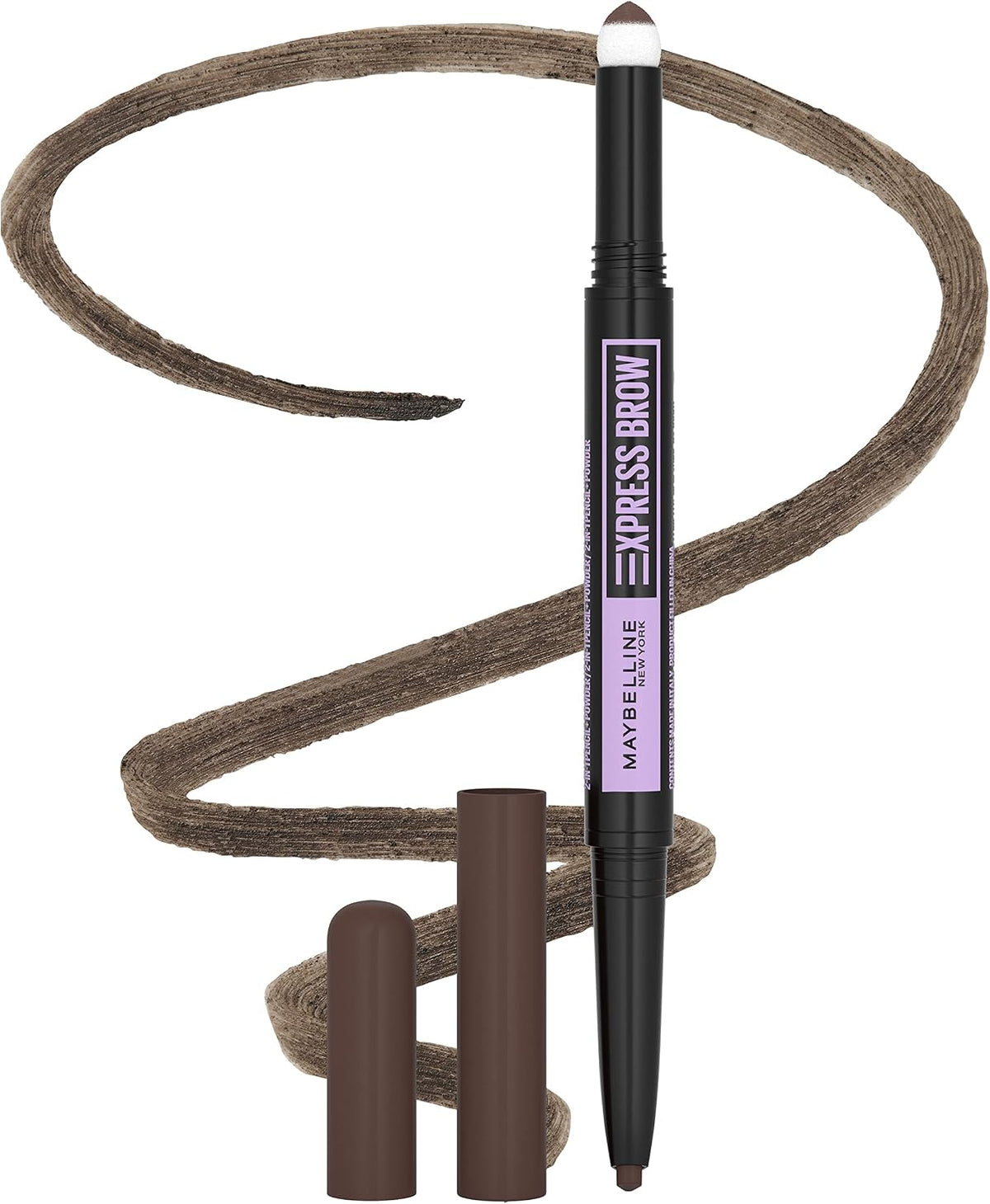 MAYB EXPRESS EYEBROW DUO DEEP BROWN 0.61G pack of 2