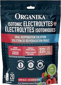 Organika ELECTROLYTES ISOTONIC FOR ADULTS BERRY BLAST 6.5 G 20BAG