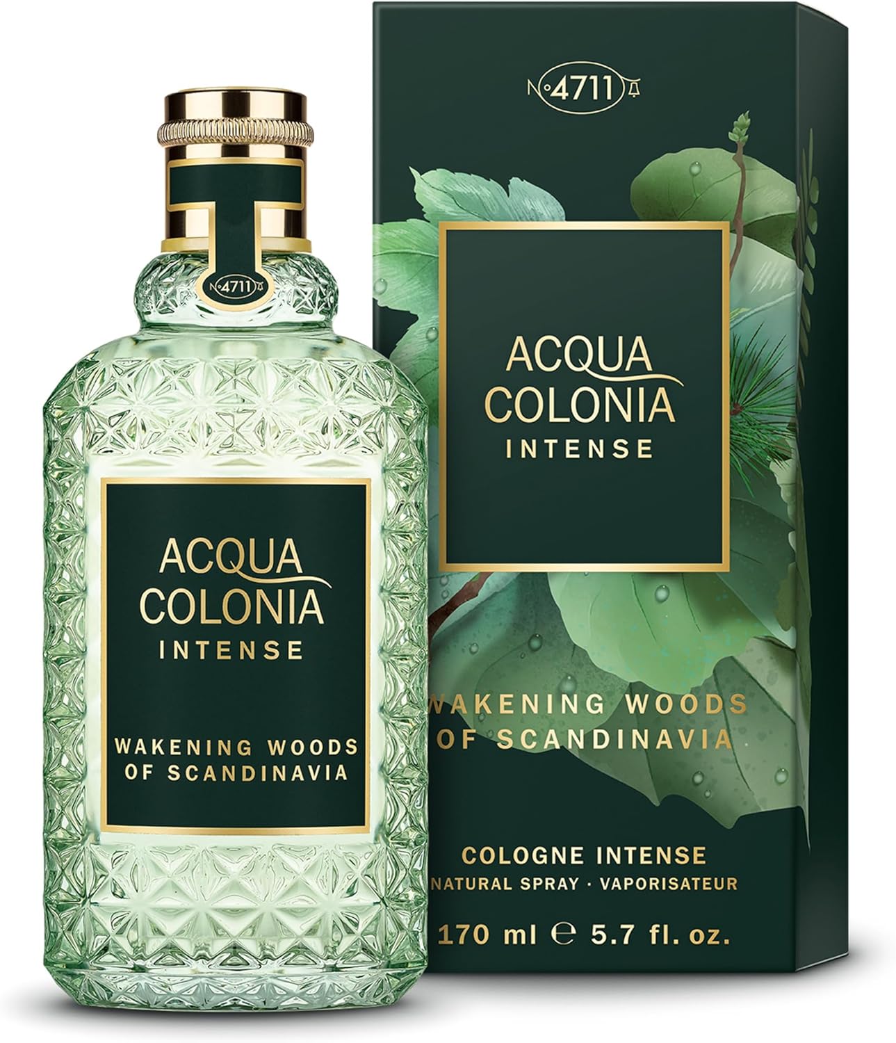 4711 Acqua Colonia Wakening Woods Of Scandinavia Eau De Cologne Intense Spray (Unisex) By 4711 5.7 oz Eau De Cologne Intense Spray