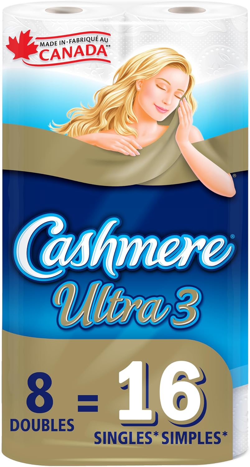 CASHMERE BATHROOM TISSUE ULTRA 3PLY 143 SHEET 8 pack of 12