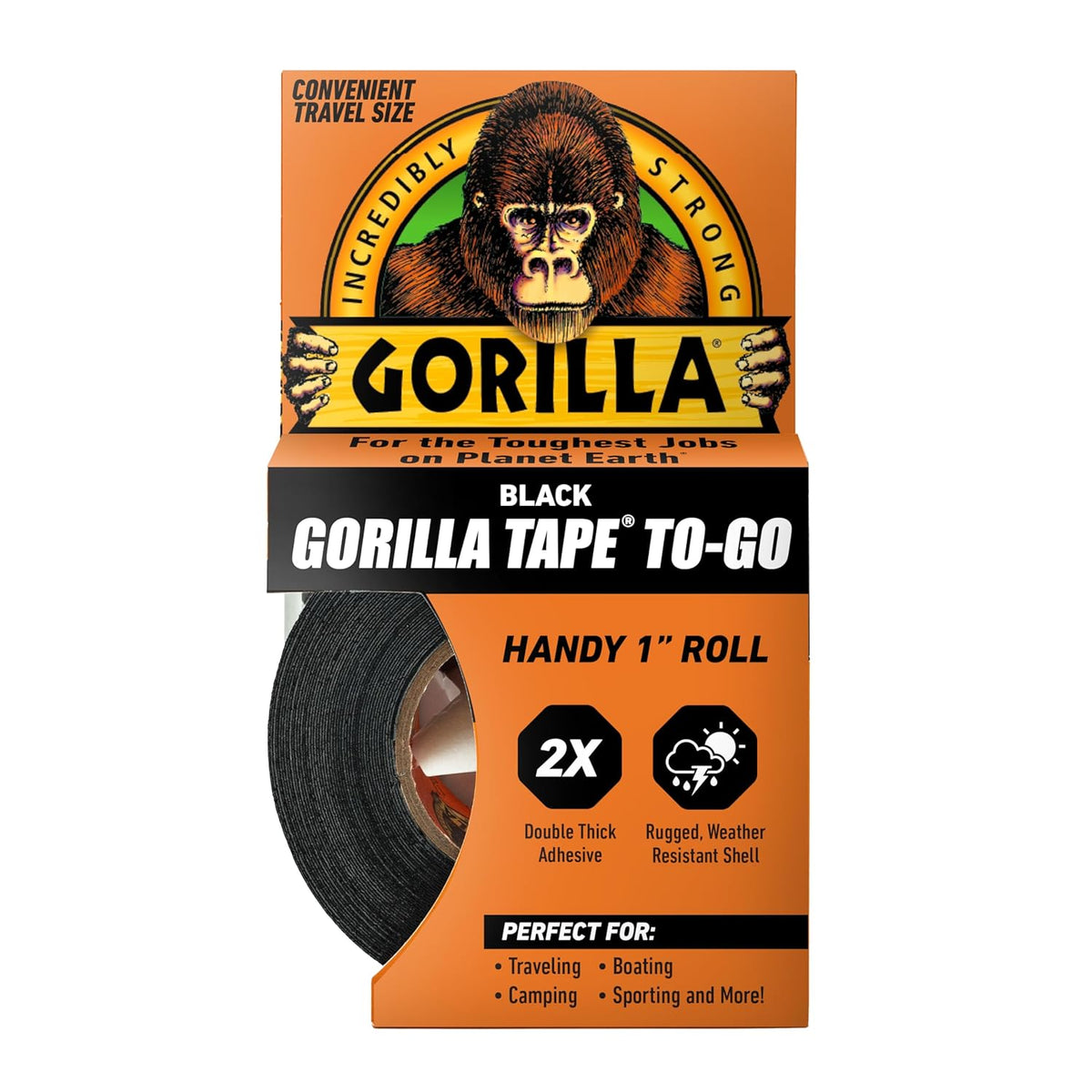 GORILLA TAPE TO GO 30FT pack of 12