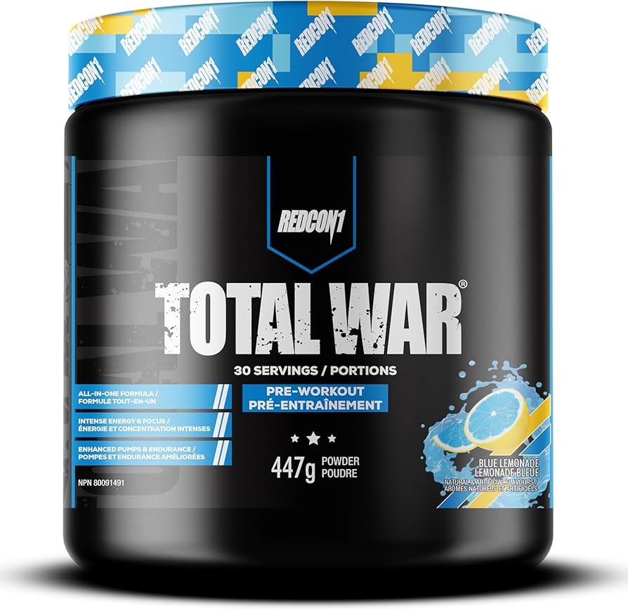 Redcon1 Total War | Blue Lemonade | 30 Servings