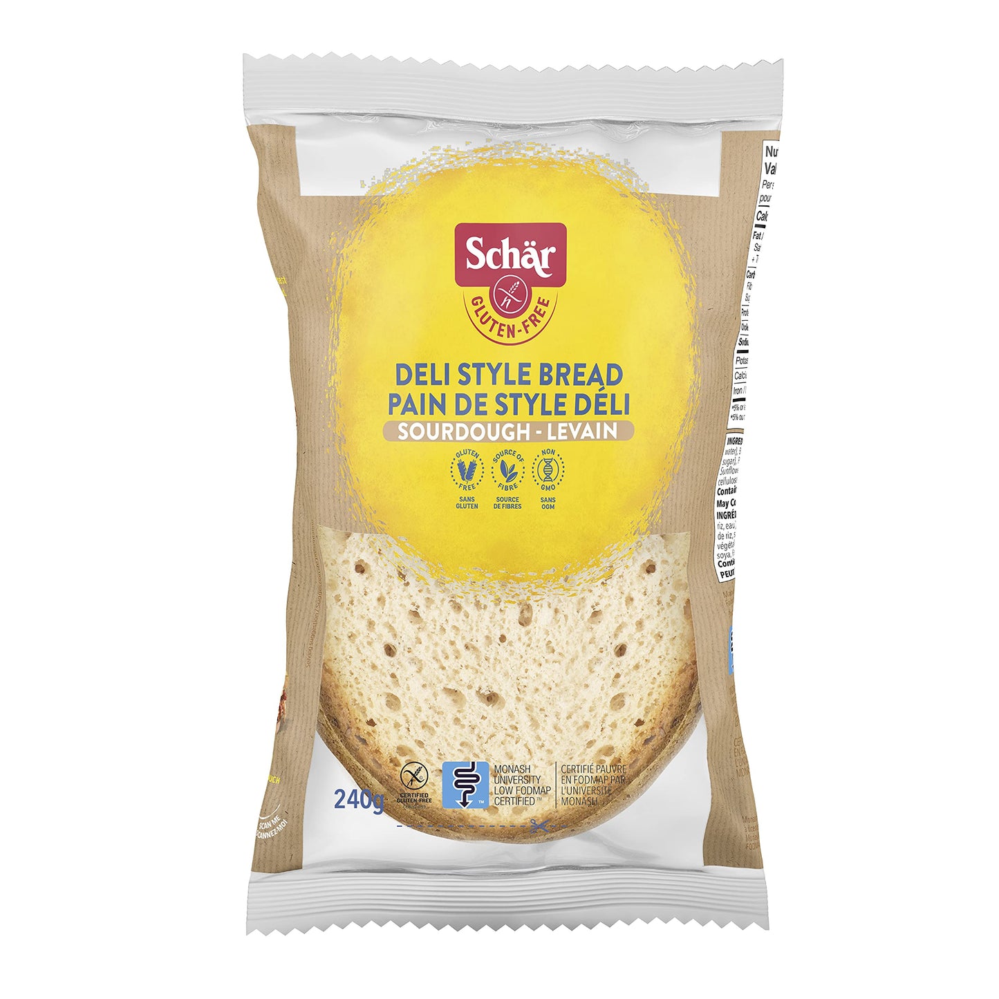 SCHAR Deli Style Sourdough Bread 240g