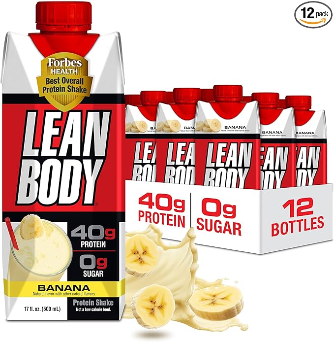 LABRADA   LEAN BODY RTD   BANANA   17oz - 12/box