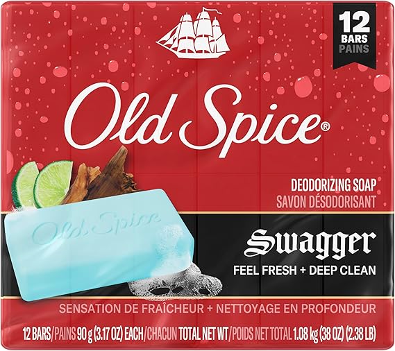 OLD SPICE SWAGGER 12 BAR SOAPS 90G