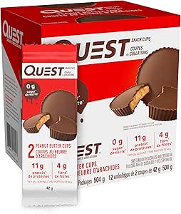 Quest Peanut Butter Cup 2-pack, 12/box