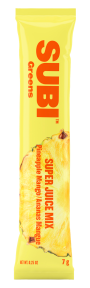 Subi Foods inc.   Super Juice Pineapple Mango Single 20 x 7g
