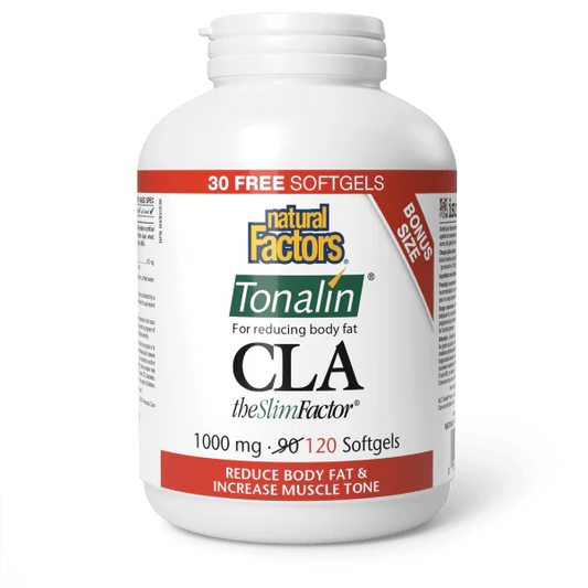 Natural Factors   CLA Tonalin® The SlimFactor® 1000 mg   120 sglssgls