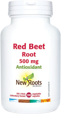 NEW ROOTS Red Beet Root 500 mg 100 capsules