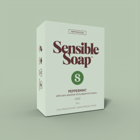 Sensible Co.   Bar Soap - Peppermint 110g