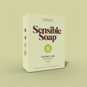 Sensible Co.   Bar Soap - Coconut Lime 110g