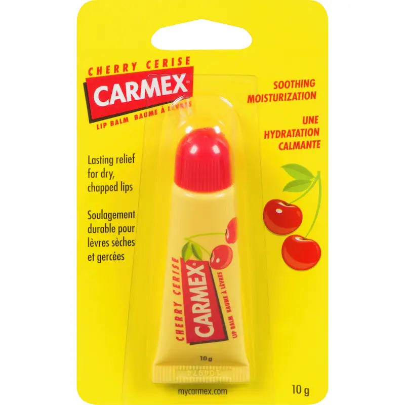 CARMEX L/BALM TUBE CHERRY 10G STICK MED. pack of 6