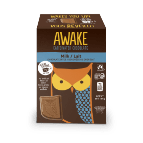 AWAKE CHOCOLATE -  Bites Singles Changemaker, Milk Chocolate (Fair Trade)    50ct