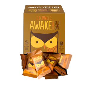 AWAKE CHOCOLATE -  Bites Singles Changemaker, Caramel Milk Chocolate (Fair Trade)    50ct