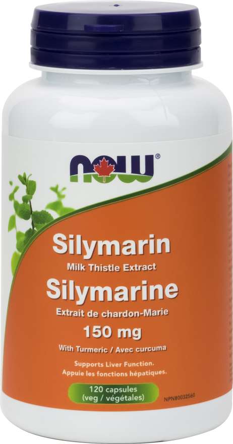 NOW Silymarin 150mg 80% + Turmeric 120vcap