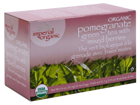 Uncle Lee's Tea   Imperial Organic Pom.Greenw.Berries 18bg