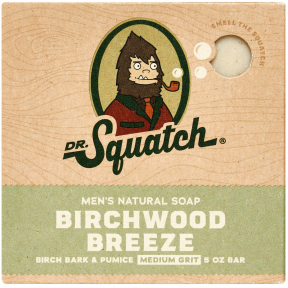 Dr. Squatch Birchwood Breeze Soap 141g