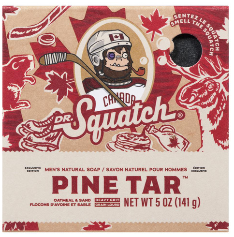 Dr. Squatch Canadian Pine Tar Soap 141g