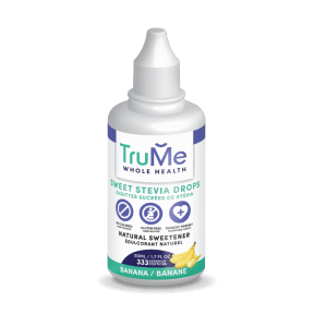 TruMe Whole Health Sweet Stevia Drops - Banana 50ml