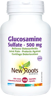 New Roots - Glucosamine Sulfate 500 mg - 500 Capsules