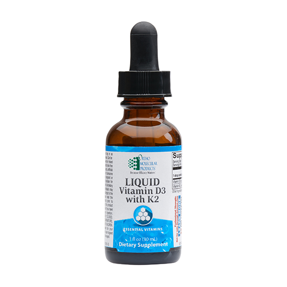 Ortho Molecular Vitamin D3 with K2 Liquid 30 ML