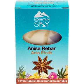 Mountain Sky Soaps   Anise Rebar Bar Soap 135g