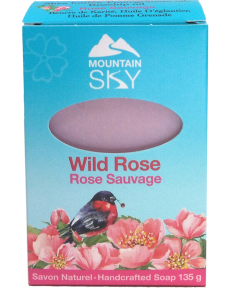 Mountain Sky Soaps   Wild Rose Bar Soap 135g