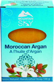 Mountain Sky Soaps Moroccan Argan Bar Soap 135g