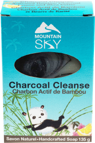 Mountain Sky Soaps   Charcoal Cleanse Bar Soap 135g