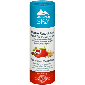 Mountain Sky Soaps   Muscle Rescue Rub in Eco-Tube 40g
