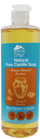 Mountain Sky Soaps   Honey-Almond Castile Liquid Soap 475ml